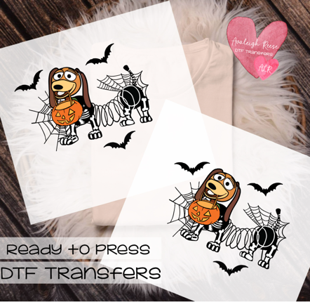 Slinky Halloween Transfer