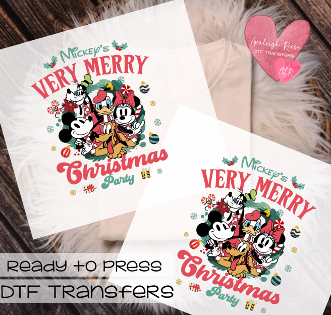 Mickeys Very Merry Christmas Party Transfer