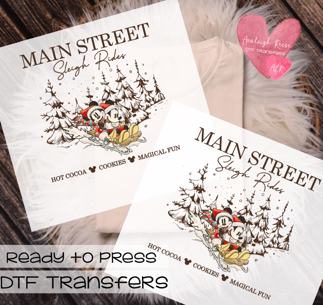 Main Street Sleigh Rides Transfer