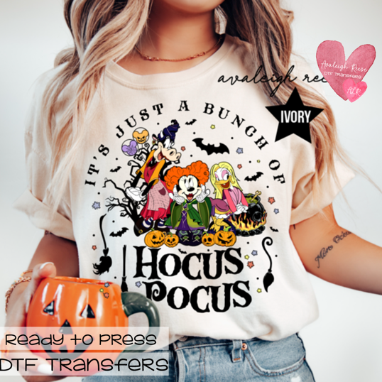 Hocus Pocus Halloween Transfer