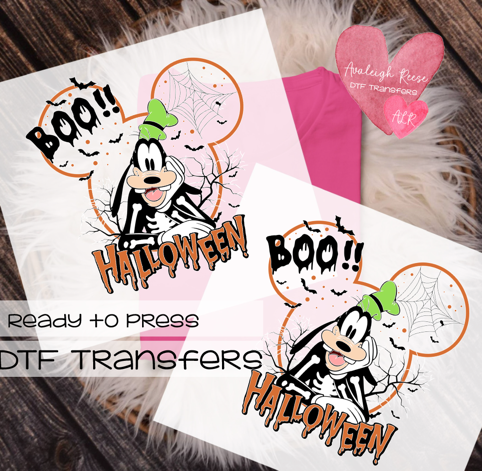 Goofy Halloween Transfer