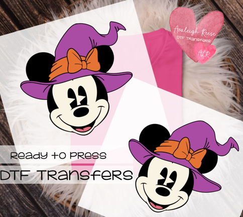 Minnie Witch Transfer