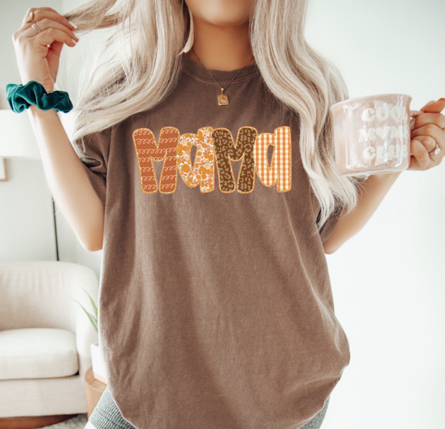 Fall Patterns Mama T-Shirts & Sweatshirts