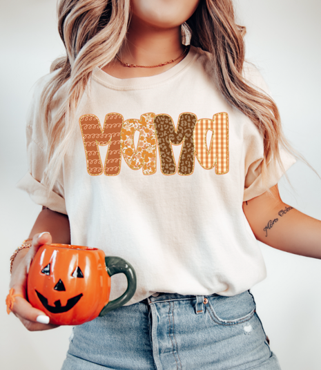 Fall Patterns Mama T-Shirts & Sweatshirts