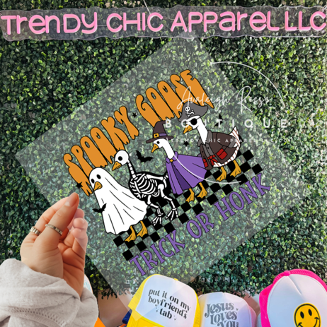 Spooky Gosse Trick Or Treat DTF Transfer