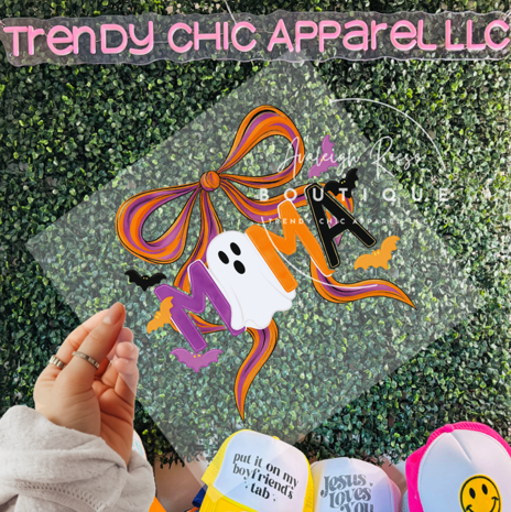 Mama Halloween Ghost DTF Transfer