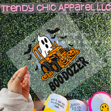 Boo Dozer DTF Transfer