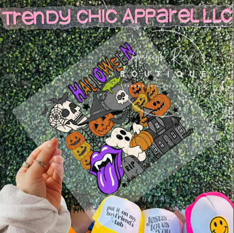 Halloween Collage DTF Transfer