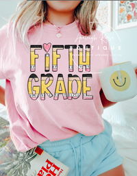 Personalized Fifth Grade Sweatshirts & T-Shirts