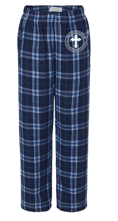 Blue Flannel Pants - GAO Day School