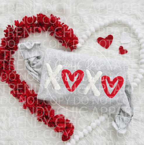 Real Fluffy XOXO Transfers