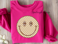 Football Smiley Face Tees and Sweatshirts