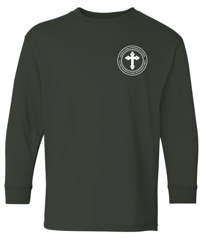 Navy Blue Long Sleeve - Pocket Logo