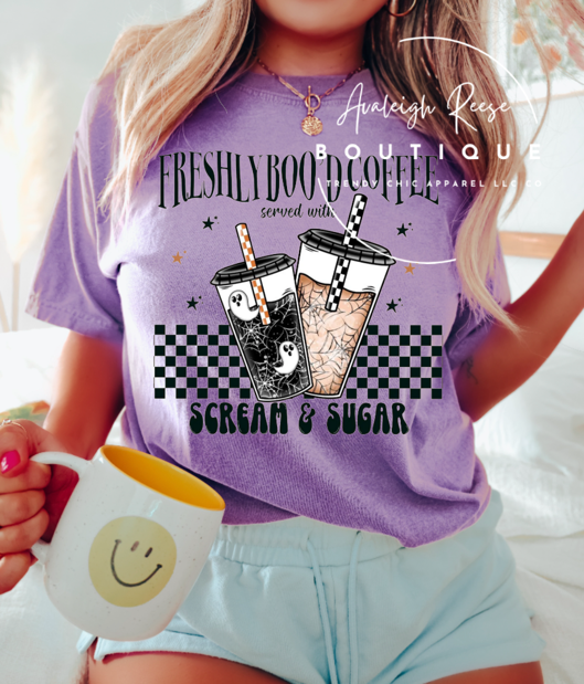 Freshly Boo'd Coffee Sweatshirts & T-Shirts