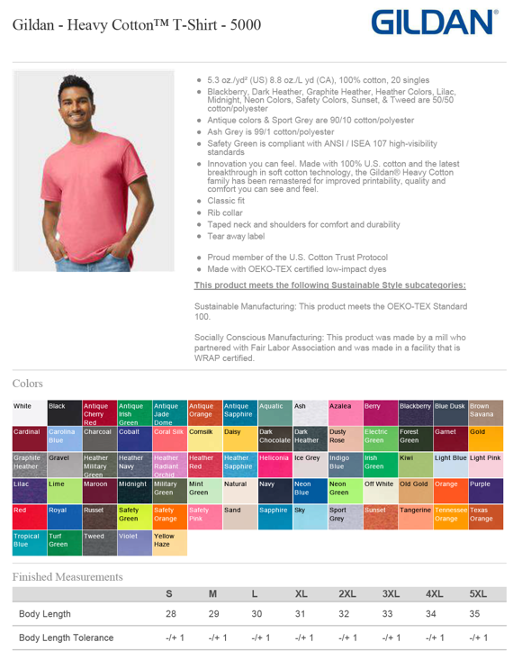 Custom Business Apparel, Professional Corporate Clothing Safety T-Shirts