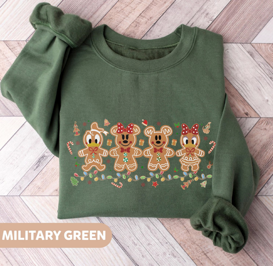 Gingerbread Christmas Crew Tees & Sweatshirts