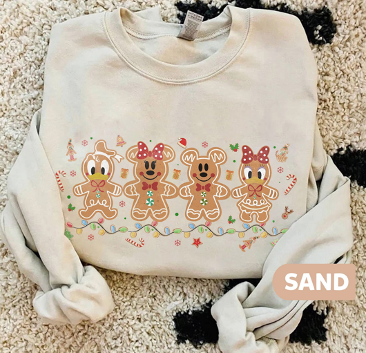 Gingerbread Christmas Crew Tees & Sweatshirts