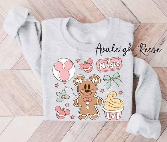 Minnie Gingerbread park Snacks  Tees and Sweatshirts