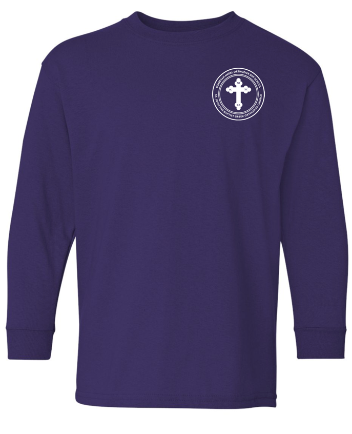 Navy Blue Long Sleeve - Pocket Logo