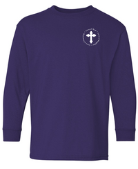 Navy Blue Long Sleeve - Pocket Logo