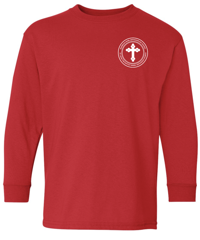 Navy Blue Long Sleeve - Pocket Logo