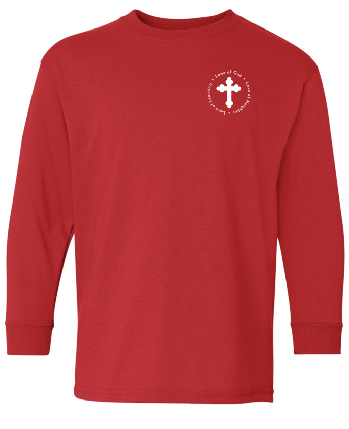 Navy Blue Long Sleeve - Pocket Logo