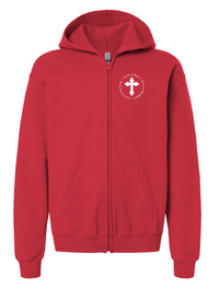 Navy Blue Zip Up w/Hood