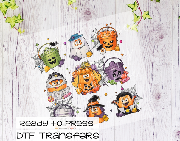 Halloween Buckets Transfer