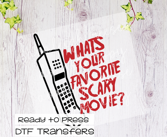 What's Your Favorite Scary Movie Transfer