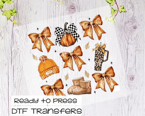 Fall Coquette Transfer
