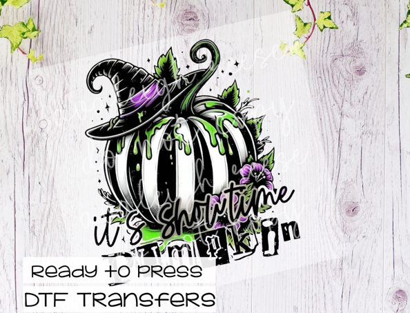 It's Showtime Pumpkin Transfer