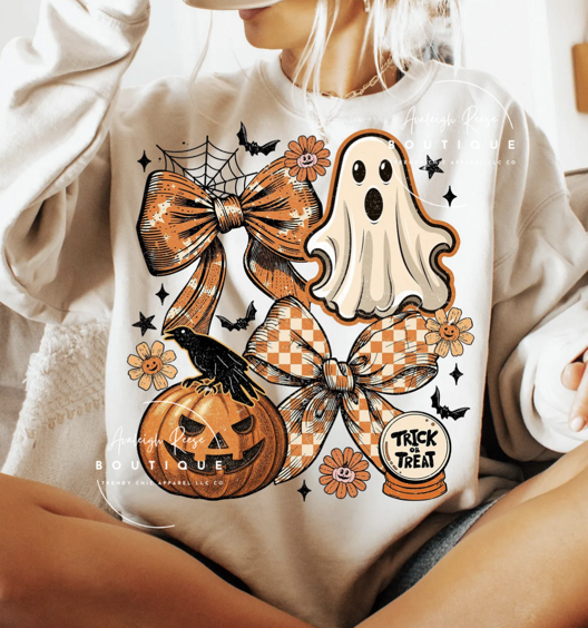 Trick or Treat Collage Sweatshirts & T-Shirts