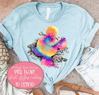 Tie Dye Mickey Ears - Leopard Mickey Ears Shirt  - Disney Family Shirts