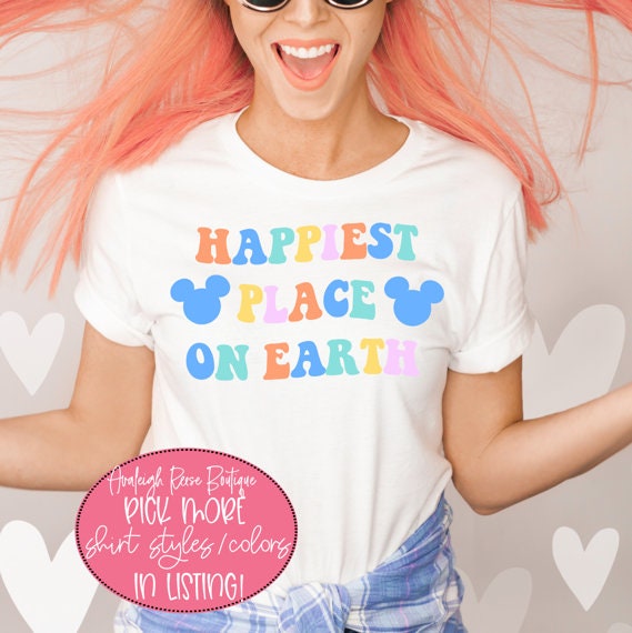 Happiest Place on Earth - Family Disney Shirts  - Disney Shirts