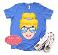 Retro Cinderella Face - Best Day Ever Disney Shirt  - Disney Family Shirts - Princess Cinderella