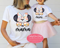 Mama and Me Disney Shirts - Minnie Mouse Shirts - Mama and Mini Disney