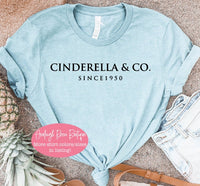 Cinderella & Co. Shirts Bleached Cinderella Shirt Women's Unisex