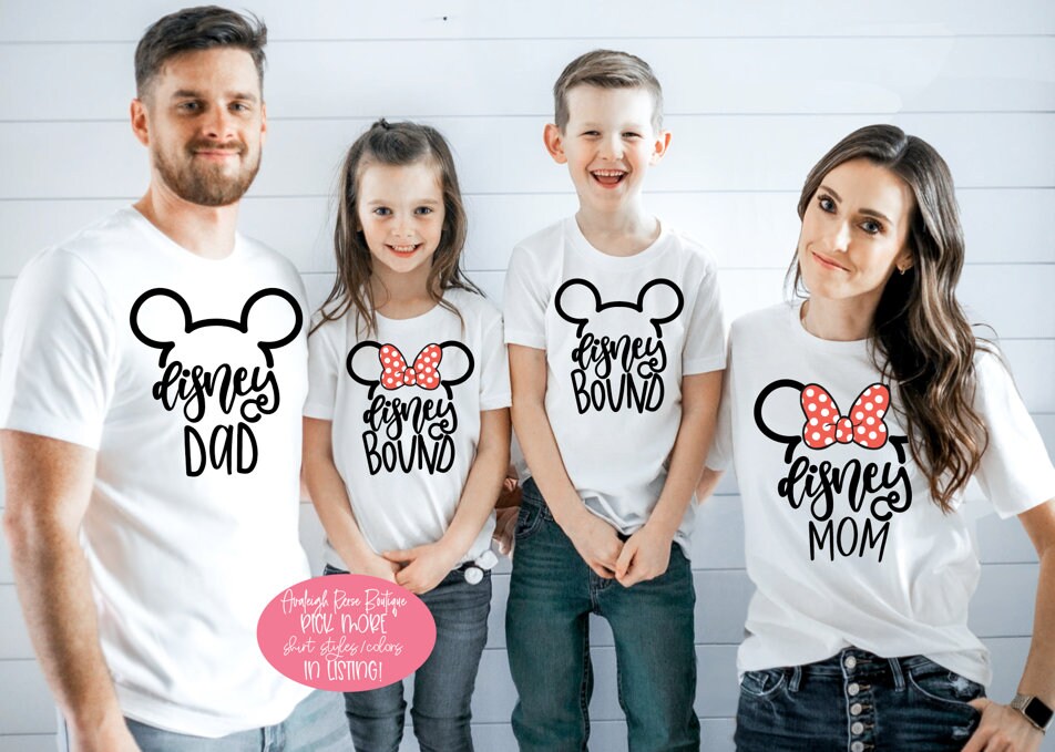 Disney Vacation Shirts for the family  Disney Bound shirts  Disney Mom Disney Dad