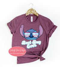 Stitch Retro Tees Family Disney Shirts Lilo and Stitch