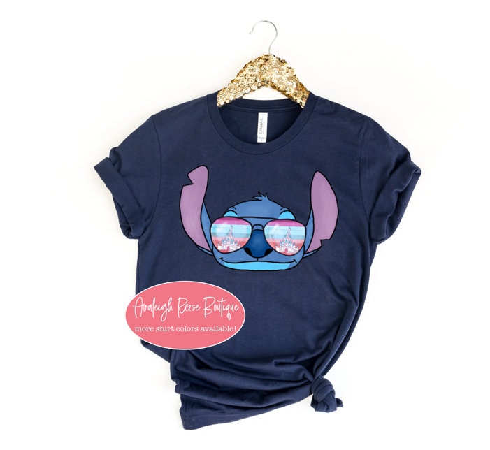 Stitch Retro Tees Family Disney Shirts Lilo and Stitch