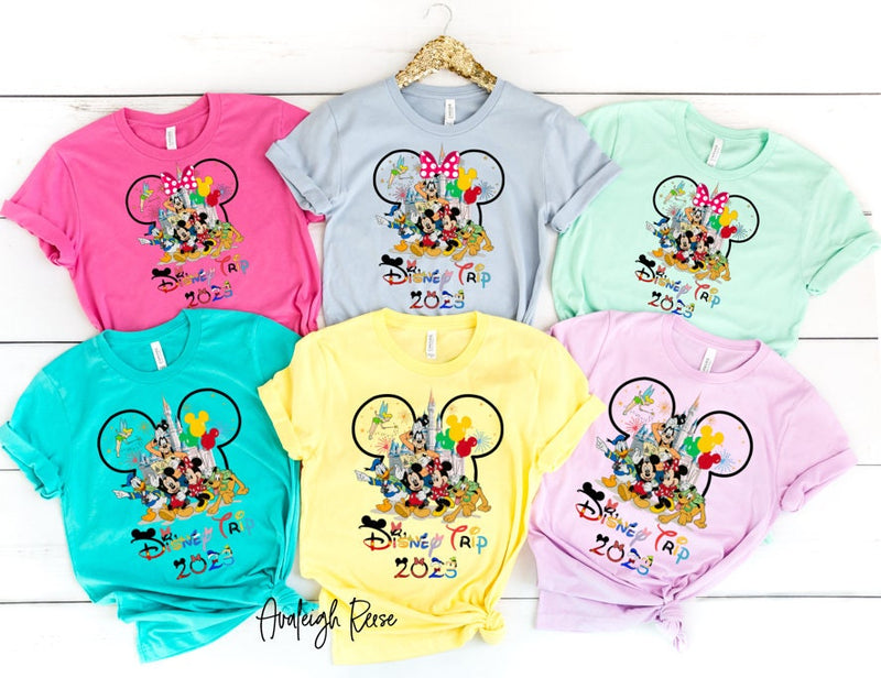 Disney Trip 2024 T-Shirt, Disney Family Shirt, Disney Squad Shirt, Disney 2024 Trip Shirt, Disney Trip Shirt, Disney Group Shirt, Mickey Tee