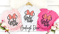 Disney Girls Trip T-shirt, Disney Besties Shirt, Disney Girls Squad Shirt, Disney Trip Shirt, Girls Vacation Shirt, Disney World Shirt