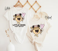 Little Miss Park Hopper - Disney Obsessed - Disney Graphic Tee - Disney shirt - Little Miss Disneyworld