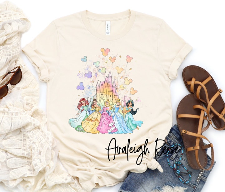 Disney Princess Castle Shirt, Disney Vacation Shirt,Disney Castle, Princess Gift, Disney Girl Trip, Princess Shirt, Princess Castle