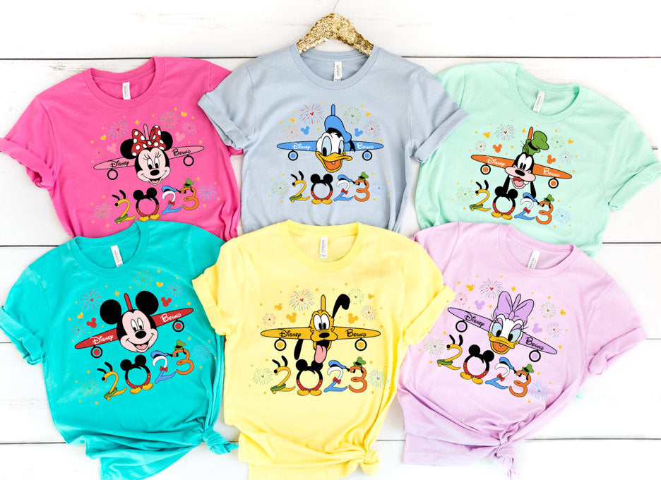 Disney Bound 2023 Shirt, Disney Bound Shirt, Mickey and Friends Shirt, Disney Family Shirts, Disney Matching Shirts, Disney Kids Shirt