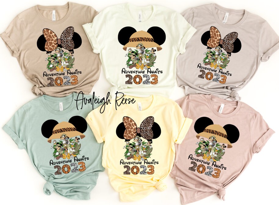 Mickey Mouse safari shirt, Mickey animal, Animal Kingdom themed Disney trip shirt for kids and adults, Safari shirt, animal kingdom shirt