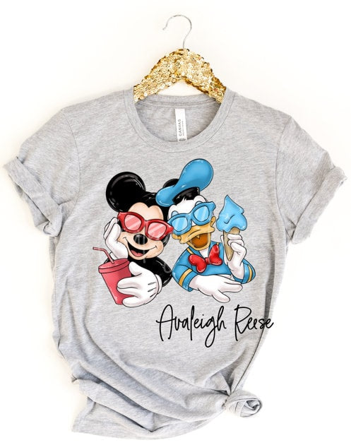 Mickey and Donald Friends - Best Friends Disney Shirt  - Disney Family Shirts - Mickey Mouse and Donald Duck Shirts