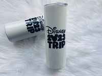 Disney Autograph 20oz Tumbler - Disney Tumbler with Lid and Straw  - Gifts for Her