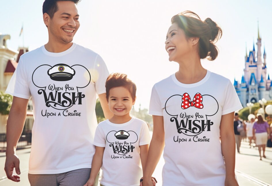 When you wish upon a cruise Disney Cruise Shirts  Disney Wish T-Shirt