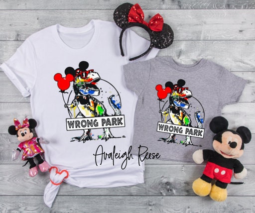 Wrong Park shirt, Disney shirt, Disney 2023 shirt, Disney Custom shirt, Disney Vacation Custom made T-shirt, Theme Parks